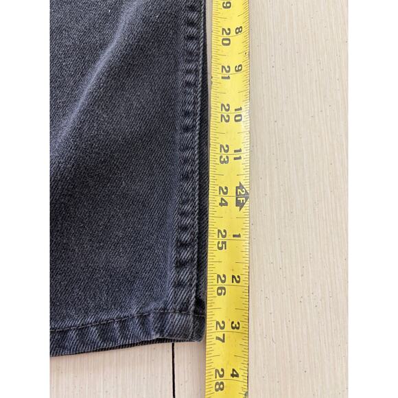 Levi’s 550 Black Relaxed Fit Denim Jeans Men’s 50x29 Tapered Leg - Picture 6 of 8